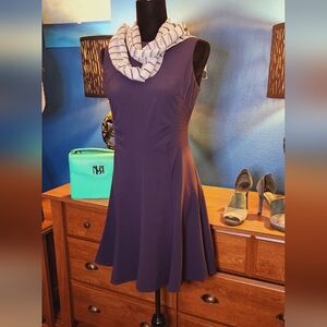 Calvin Klein Sleeveless Navy Mini Dress Size 6